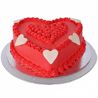 Red Heart Cake - 1.5kg